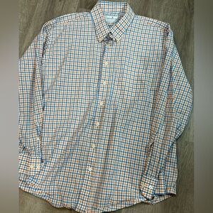 Men’s EUC XXL Bird Dog Bay Egyptian Cotton Gingham Button Front Summer Shirt